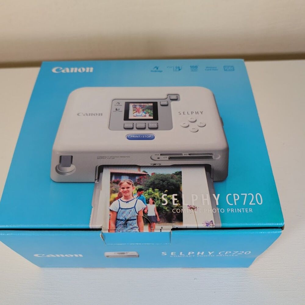 Canon Selphy CP720 compact photo printer